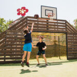 Basket Foot Tennis Camping Les Verguettes