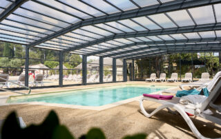 Piscine Couverte Chauffée Camping Verguettes