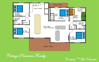 Cottage Verguettes plan