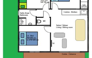 Cottage Verguettes plan