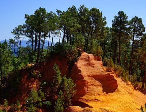 Roussillon, ein Dorf in der Provence