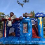 Camping Les Verguettes MiniGolf Girafe Gonflable